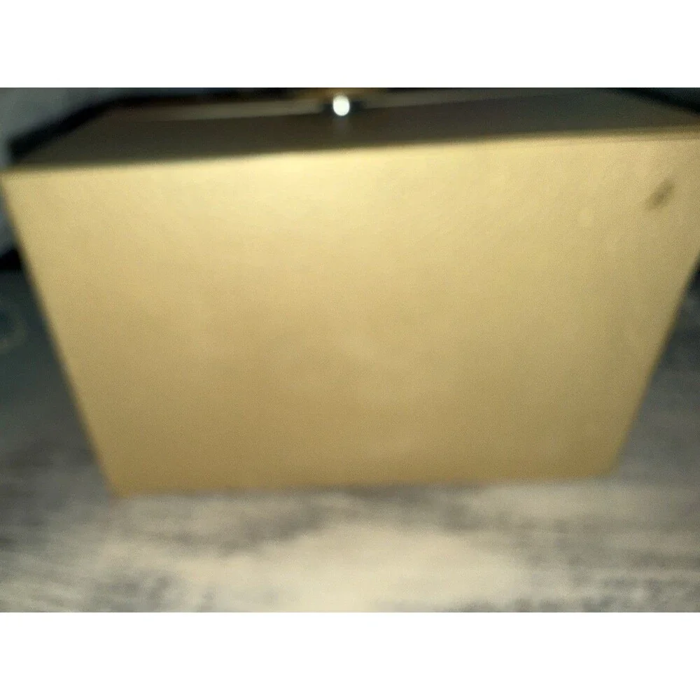Juicy Couture Vintage Gold Deluxe Train Case Vanity Makeup Box NWT Deadstock